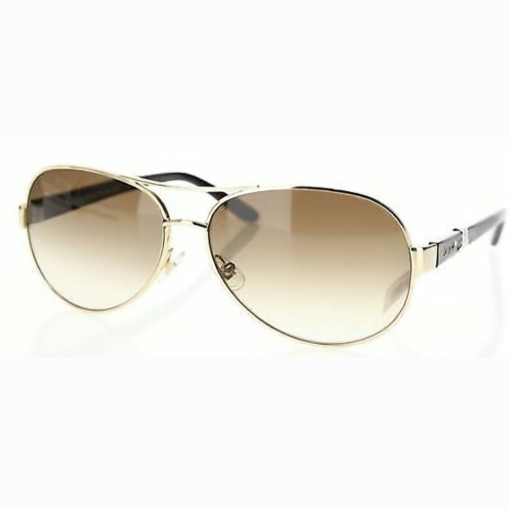 Kate Spade 161794 DONATA/S Pilot Gold Brown Gradient Lens Sunglasses 58mm